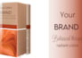 design label ,box ,3d mockup
